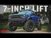 Rough Country 51083 7 Inch Lift Kit - 4-Door Base - Ford Bronco 4WD (2021-2023) - Truck Part Superstore