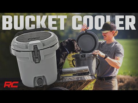Rough Country 99043 2.5 Gallon Bucket Cooler with Spigot - Truck Part Superstore
