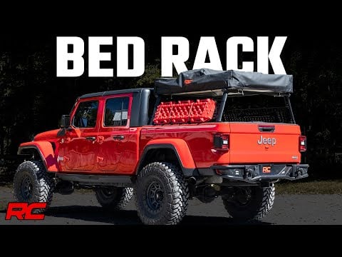 Rough Country 10620 Bed Rack - Aluminum - Jeep Gladiator (2020-2022) - Truck Part Superstore