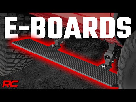 Rough Country PSR61920 Power Running Boards - Lighted - Crew Cab - Ram 1500 (19-23)/1500 TRX (21-23) - Truck Part Superstore