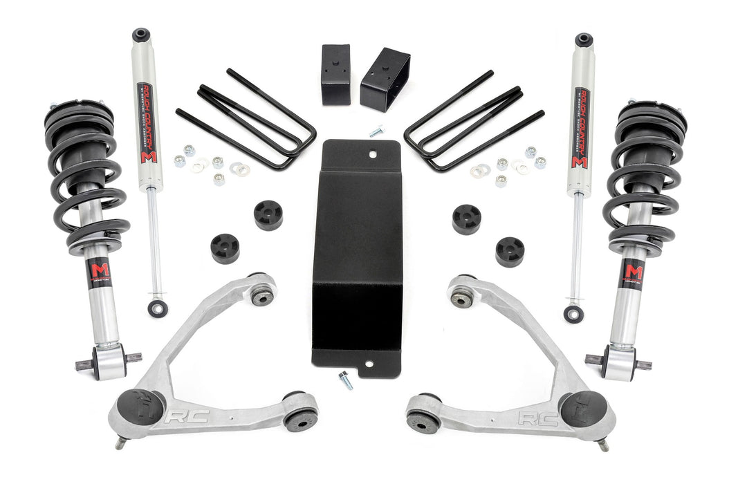 Rough Country 27740 3.5 Inch Lift Kit - UCA - M1 Struts - Chevy/GMC 1500 (07-13) - Truck Part Superstore