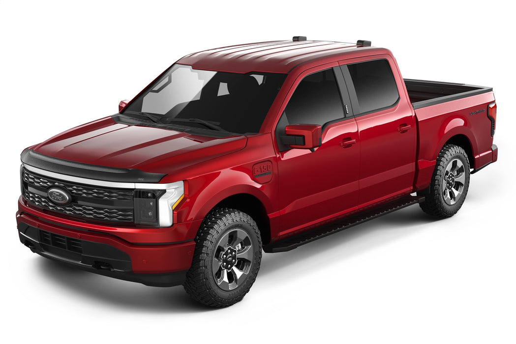Husky Liners 2830223 Aeroskin II Hood Protector; Matte Black Low Profile for Select Ford F-150 Lightning