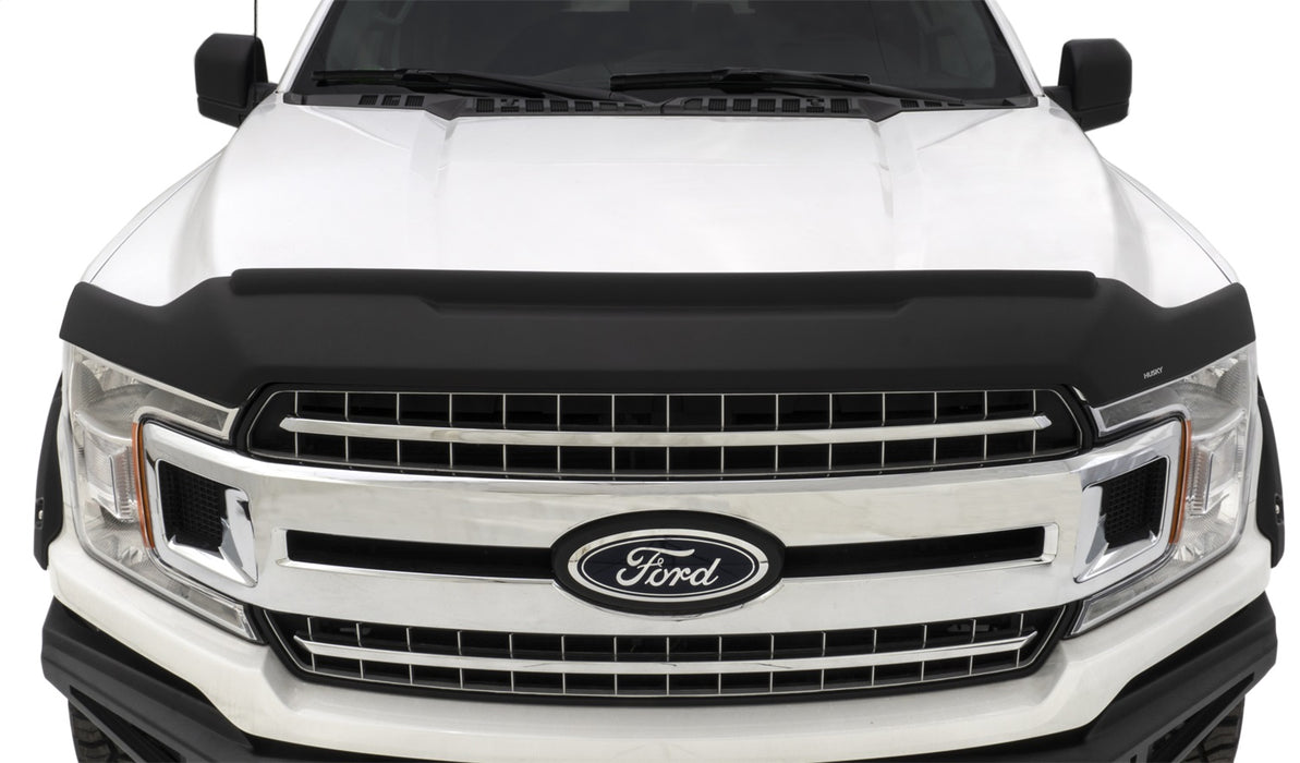 Husky Liners 2830196 Aeroskin II Hood Protector; Matte Black Low Profile for Select Ford F-150