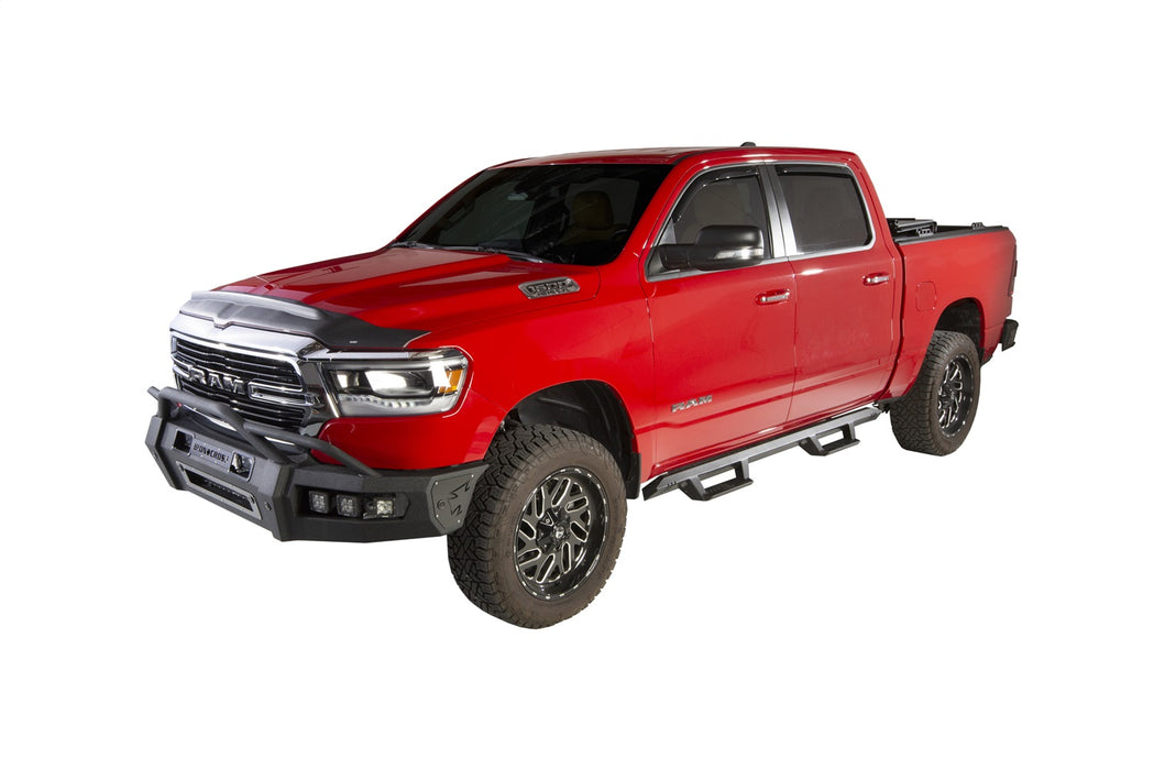 Husky Liners 2830163 Aeroskin II Hood Protector; Matte Black Low Profile for Select Ram