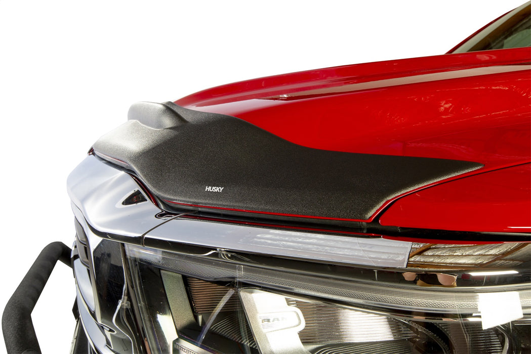 Husky Liners 2830163 Aeroskin II Hood Protector; Matte Black Low Profile for Select Ram