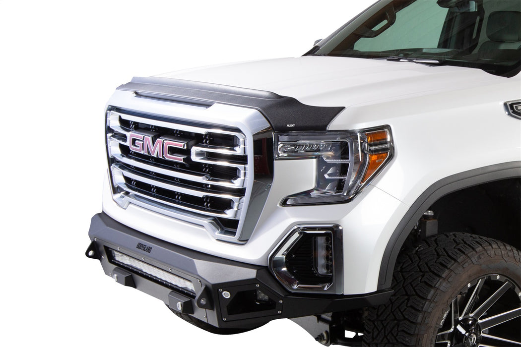 Husky Liners 2830075 Aeroskin II Hood Protector; Matte Black Low Profile for Select GMC Sierra 1500, GMC Sierra Limited