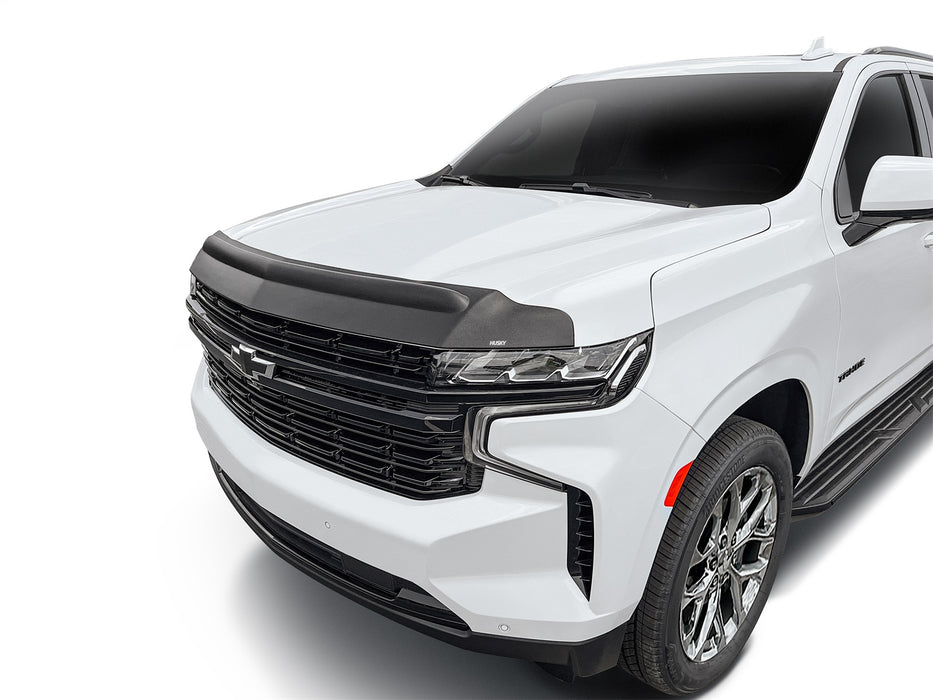 Husky Liners 2830066 Aeroskin II Hood Protector; Matte Black Low Profile for Select Chevrolet Suburban, Chevrolet Tahoe