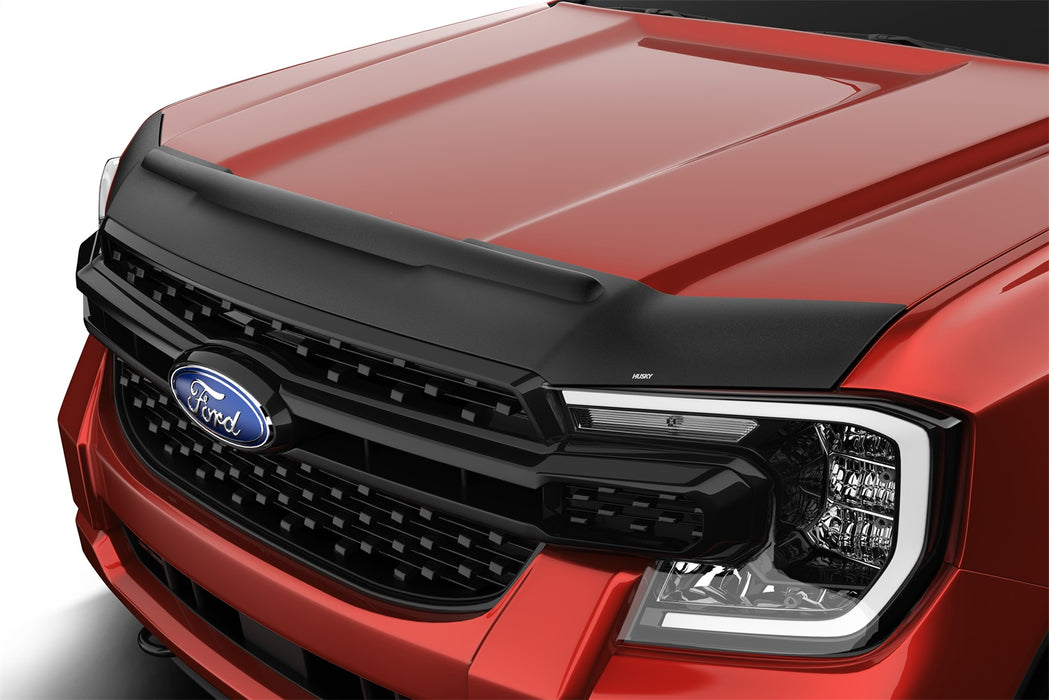 Husky Liners 2830166 Aeroskin II Hood Protector; Matte Black Low Profile for Select Ford Ranger