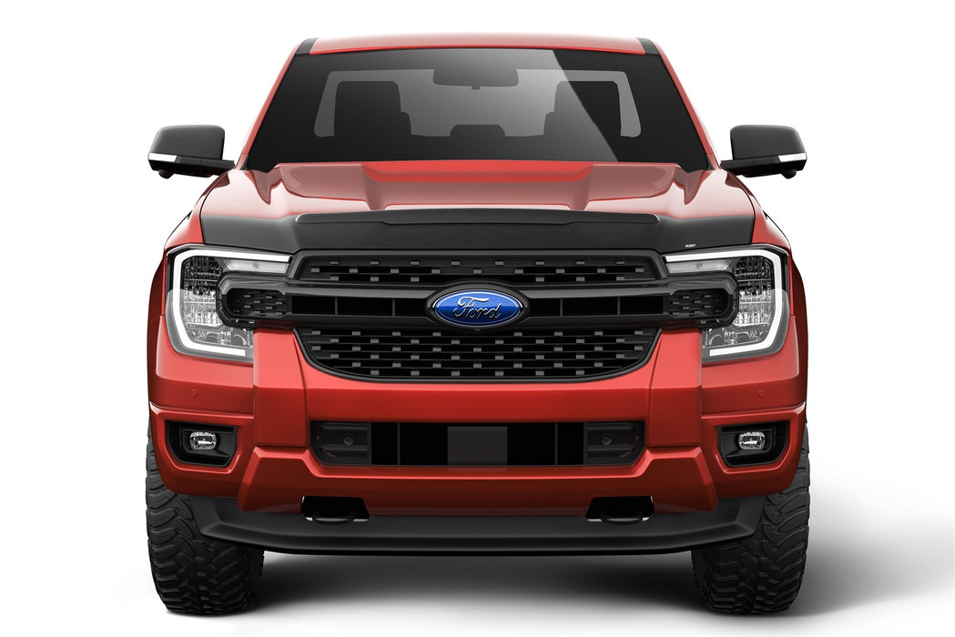 Husky Liners 2830166 Aeroskin II Hood Protector; Matte Black Low Profile for Select Ford Ranger