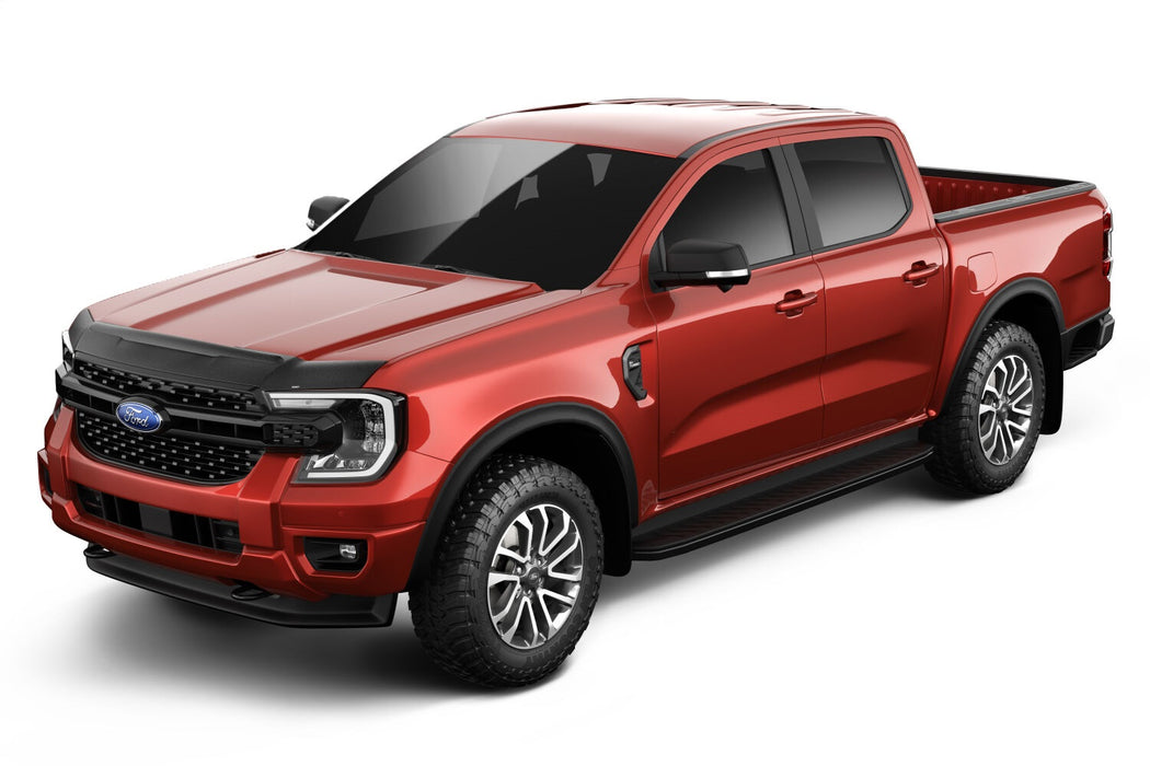 Husky Liners 2830166 Aeroskin II Hood Protector; Matte Black Low Profile for Select Ford Ranger