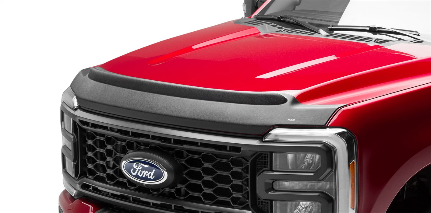 Husky Liners 2830135 Aeroskin II Hood Protector; Matte Black Low Profile for Select Ford F-250 Super Duty, Ford F-350 Super Duty, Ford F-450 Super Duty, Ford F-550 Super Duty