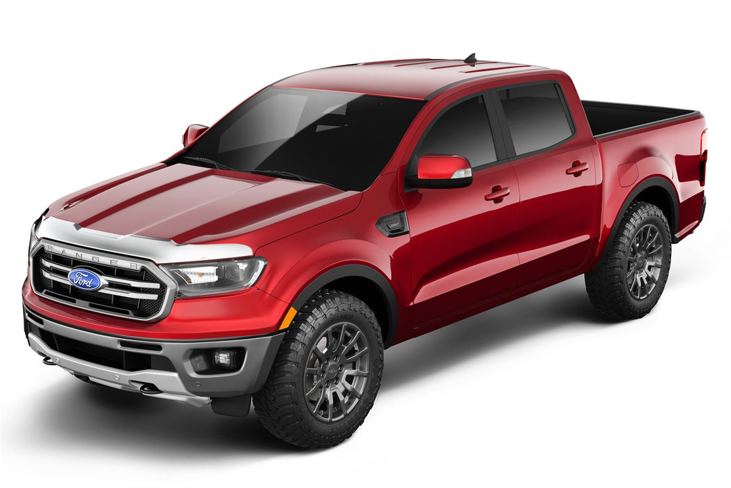 Husky Liners 2892266 Aeroskin Hood Protector; Chrome for Select Ford Ranger