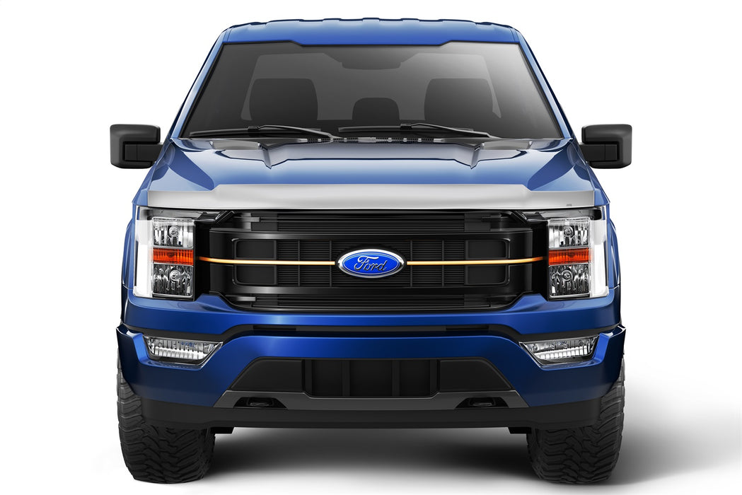 Husky Liners 2892229 Aeroskin Hood Protector; Chrome for Select Ford F-150