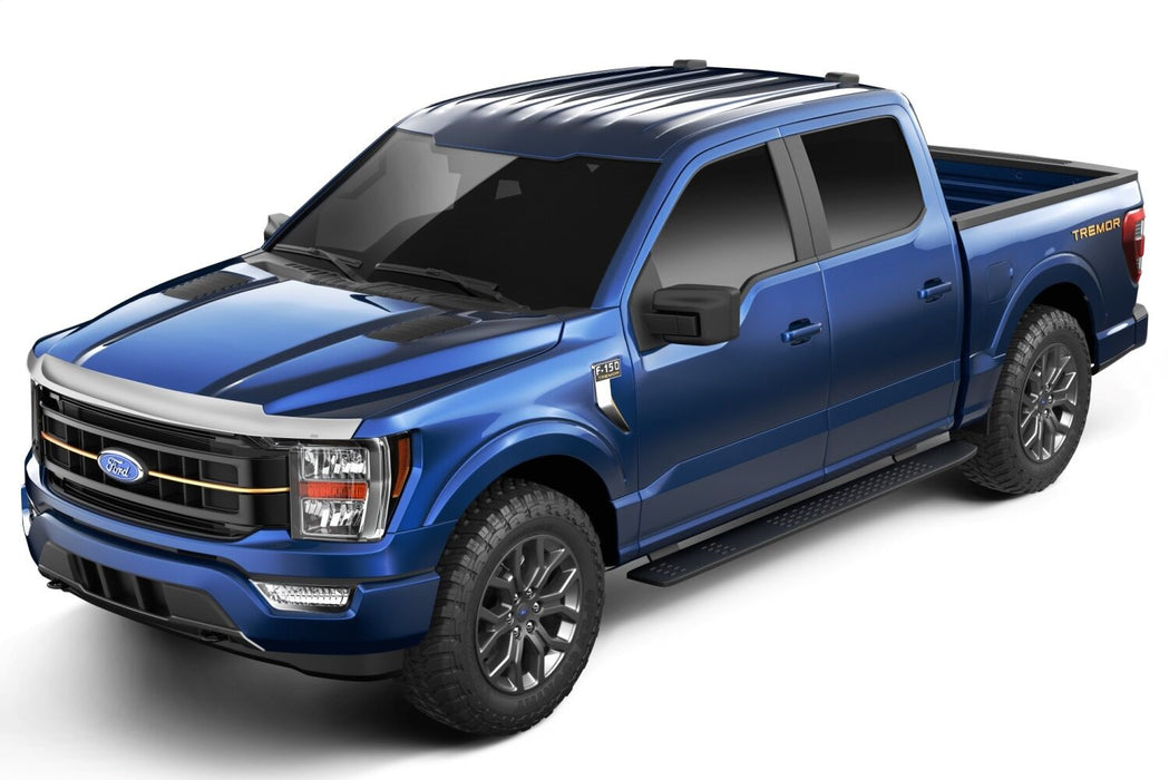 Husky Liners 2892229 Aeroskin Hood Protector; Chrome for Select Ford F-150