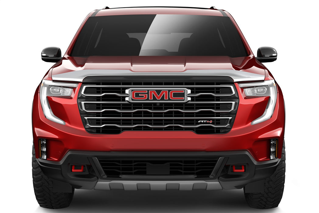 Husky Liners 2892222 Aeroskin Hood Protector; Chrome for Select GMC Acadia