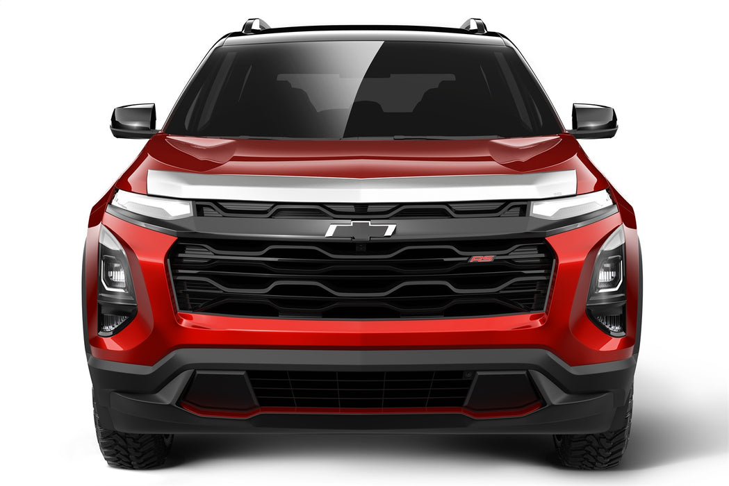 Husky Liners 2892230 Aeroskin Hood Protector; Chrome for Select Honda Pilot
