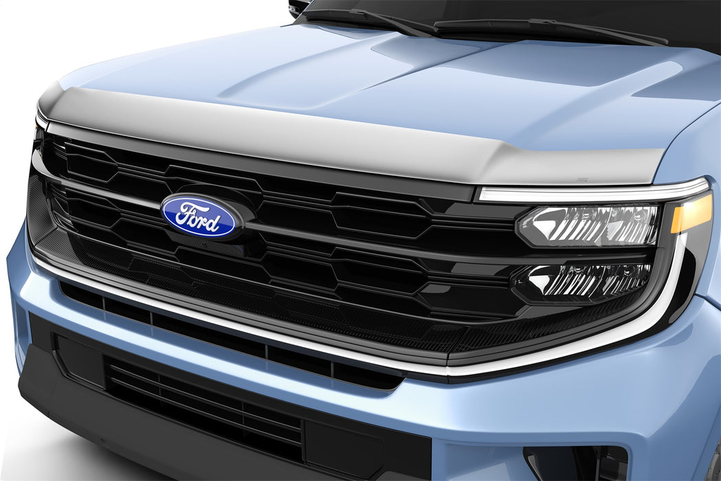 Husky Liners 2892231 Aeroskin Hood Protector; Chrome for Select Ford Expedition