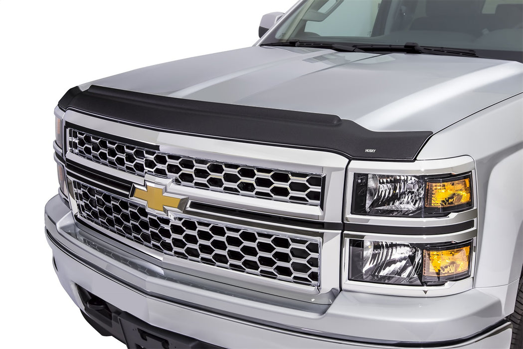 Husky Liners 2830062 Aeroskin II Hood Protector; Matte Black Low Profile for Select Chevrolet Silverado