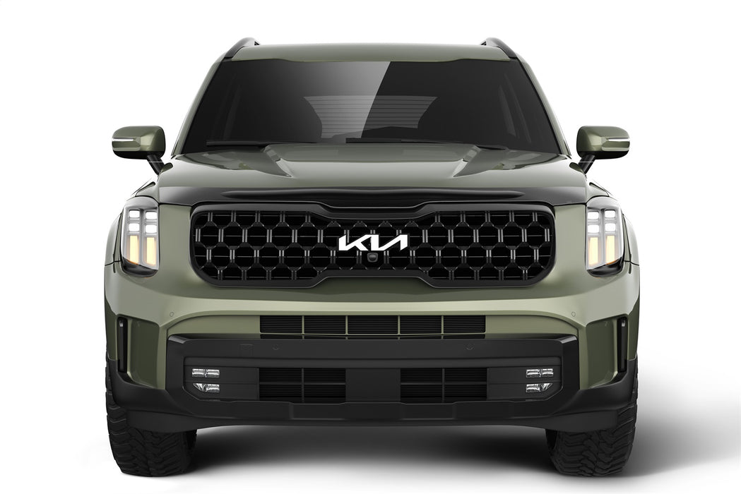 Husky Liners 2842218 Aeroskin Hood Protector; Smoke for Select Kia Telluride