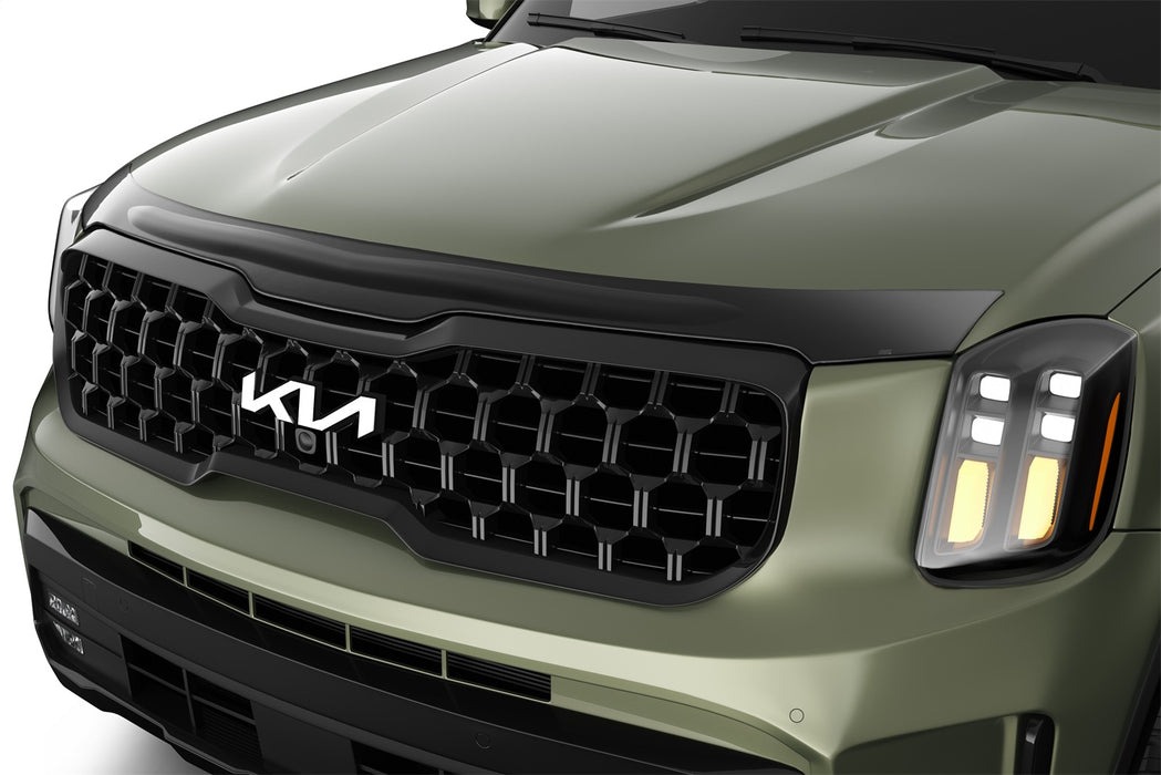 Husky Liners 2842218 Aeroskin Hood Protector; Smoke for Select Kia Telluride