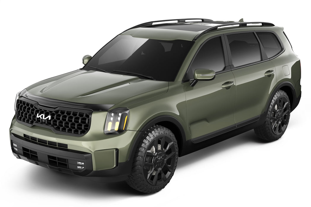 Husky Liners 2842218 Aeroskin Hood Protector; Smoke for Select Kia Telluride