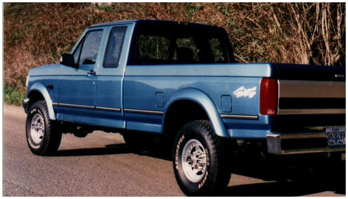 Husky Liners 2802904 Fender Flares Extend-a-Fender 4PC Set for Select Ford Bronco, Ford F-150, Ford F-250, Ford F-250 HD, Ford F-350