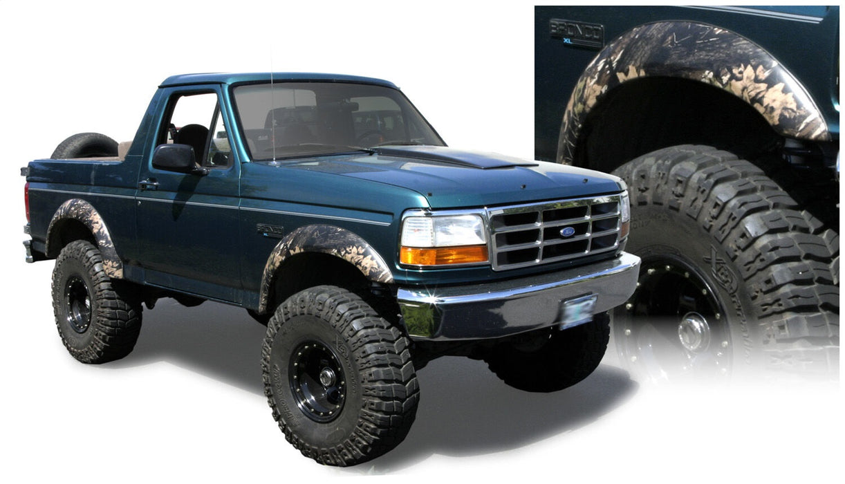 Husky Liners 2802904 Fender Flares Extend-a-Fender 4PC Set for Select Ford Bronco, Ford F-150, Ford F-250, Ford F-250 HD, Ford F-350
