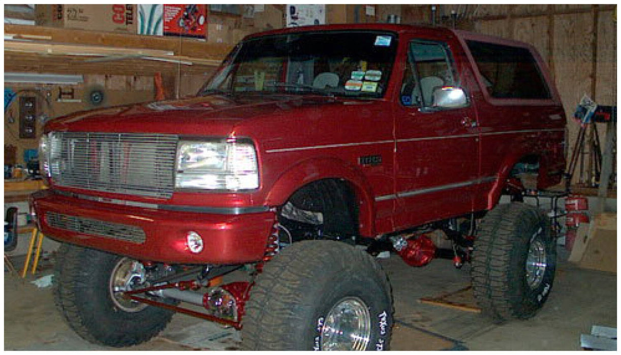Husky Liners 2802904 Fender Flares Extend-a-Fender 4PC Set for Select Ford Bronco, Ford F-150, Ford F-250, Ford F-250 HD, Ford F-350