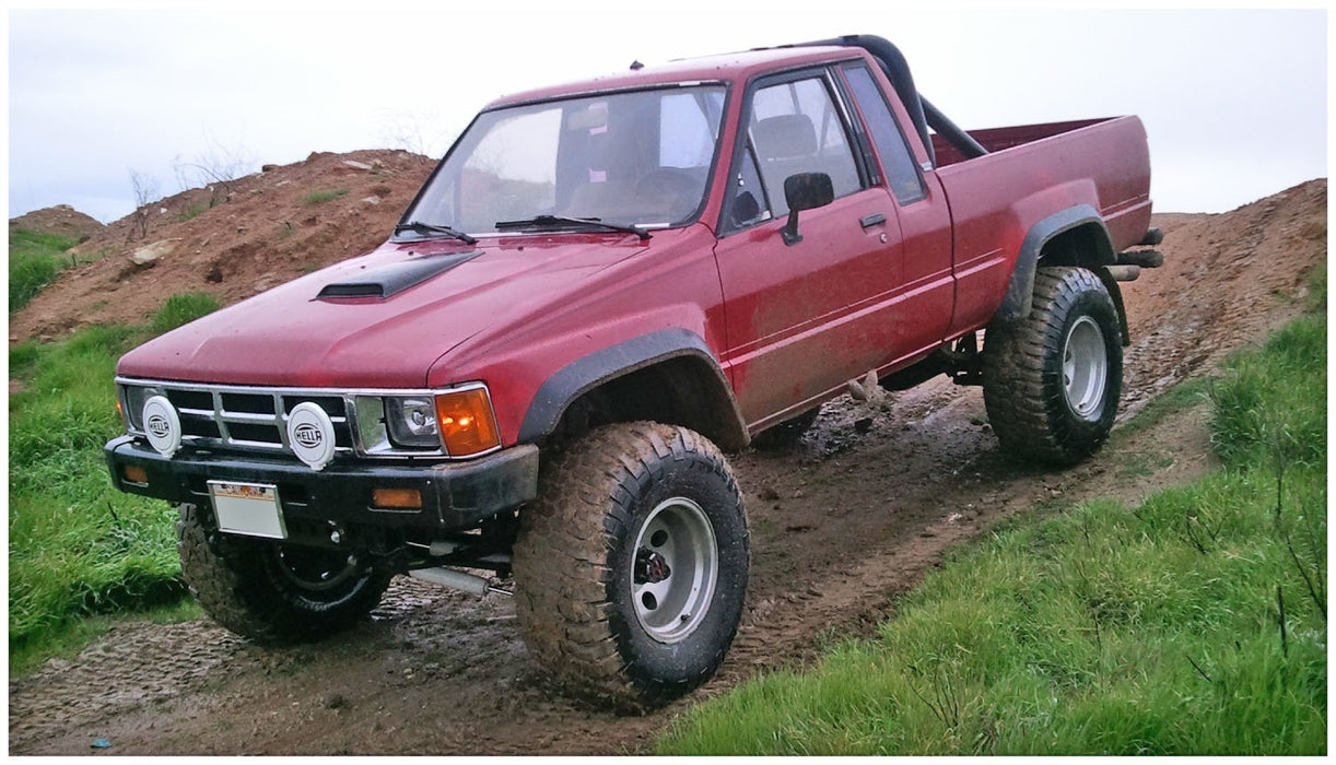 Husky Liners 28031902 Fender Flares Extend-a-Fender 4PC Set for Select Toyota Pickup