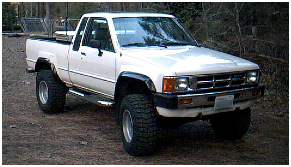 Husky Liners 28031902 Fender Flares Extend-a-Fender 4PC Set for Select Toyota Pickup