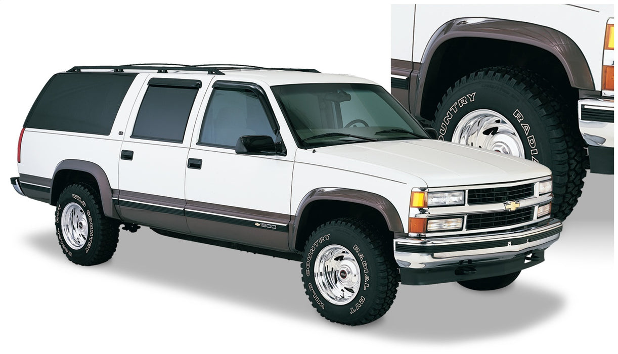 Husky Liners 2804901 Fender Flares Extend-a-Fender 4PC Set for Select Chevrolet Blazer, Chevrolet C1500, Chevrolet C2500, Chevrolet C3500, Chevrolet K1500, Chevrolet K2500, Chevrolet Tahoe, GMC C2500, GMC C3500, GMC K2500, GMC K3500, GMC Yukon