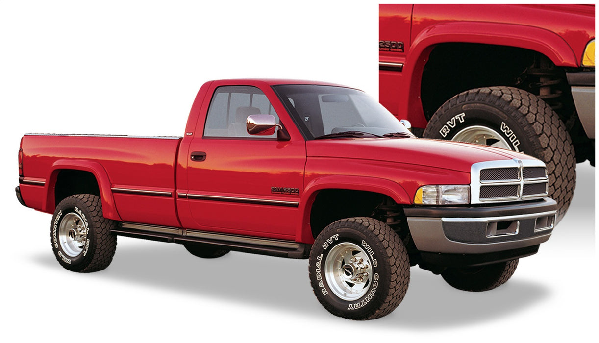 Husky Liners 2805902 Fender Flares Extend-a-Fender 4PC Set for Select Dodge Ram 1500, Dodge Ram 2500, Dodge Ram