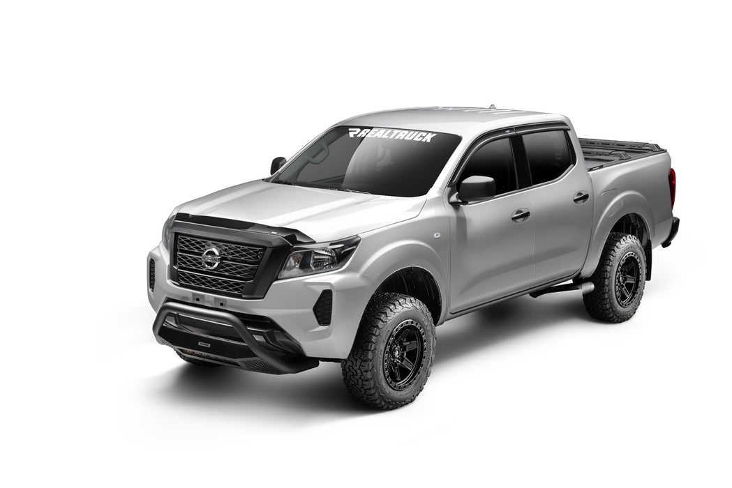 Husky Liners 2842211 Aeroskin Hood Protector; Smoke (International) for Select Nissan Frontier