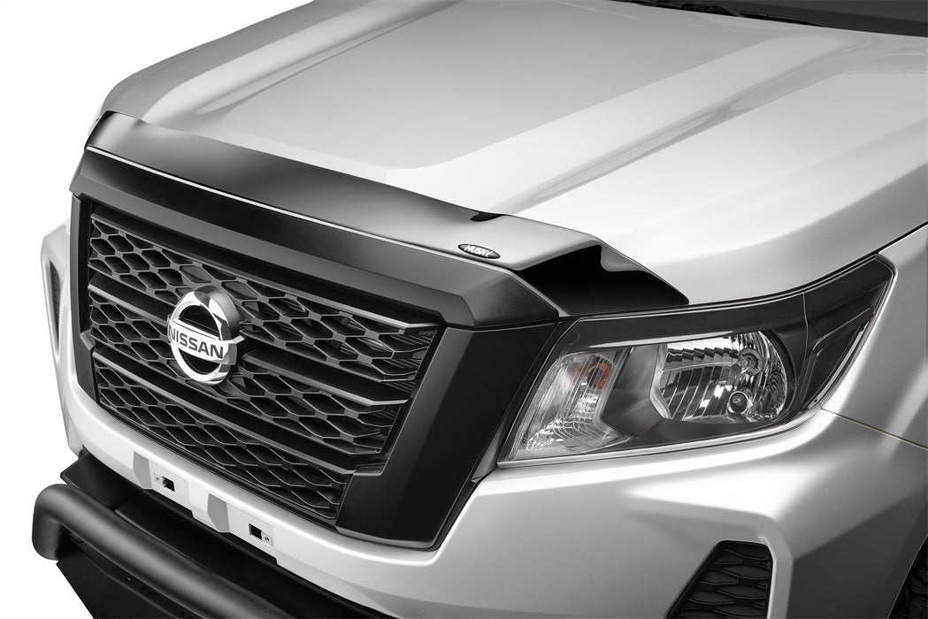 Husky Liners 2842211 Aeroskin Hood Protector; Smoke (International) for Select Nissan Frontier