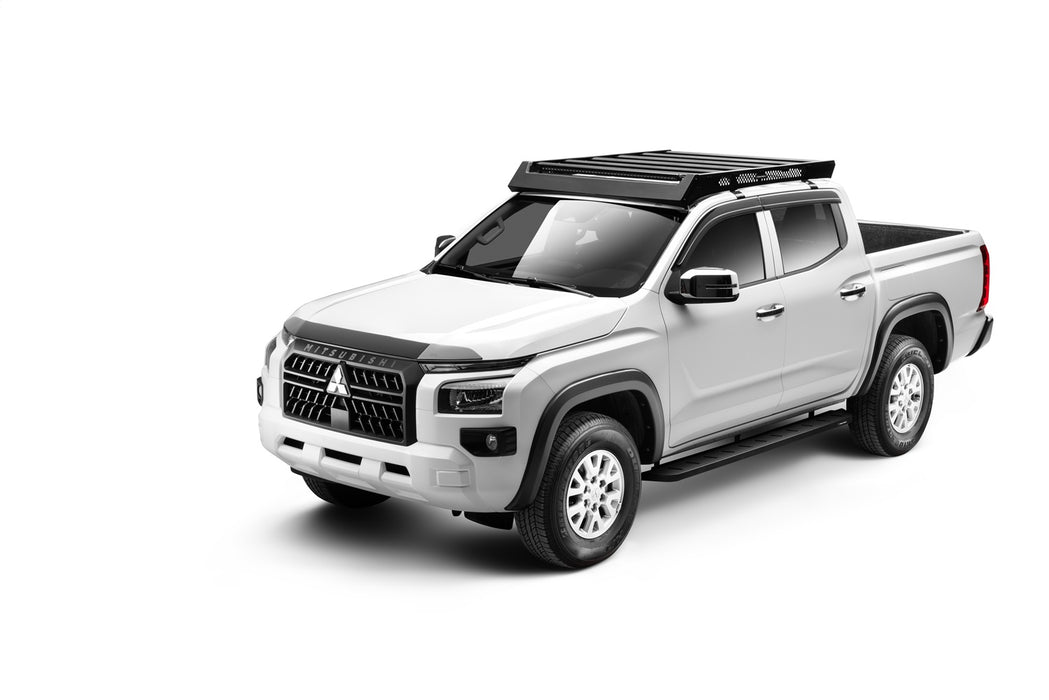 Husky Liners 2842236 Aeroskin Hood Protector; Smoke-International for Select Mitsubishi L200