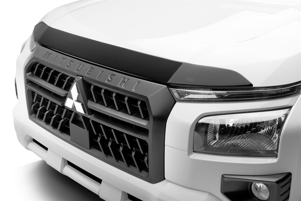 Husky Liners 2842236 Aeroskin Hood Protector; Smoke-International for Select Mitsubishi L200