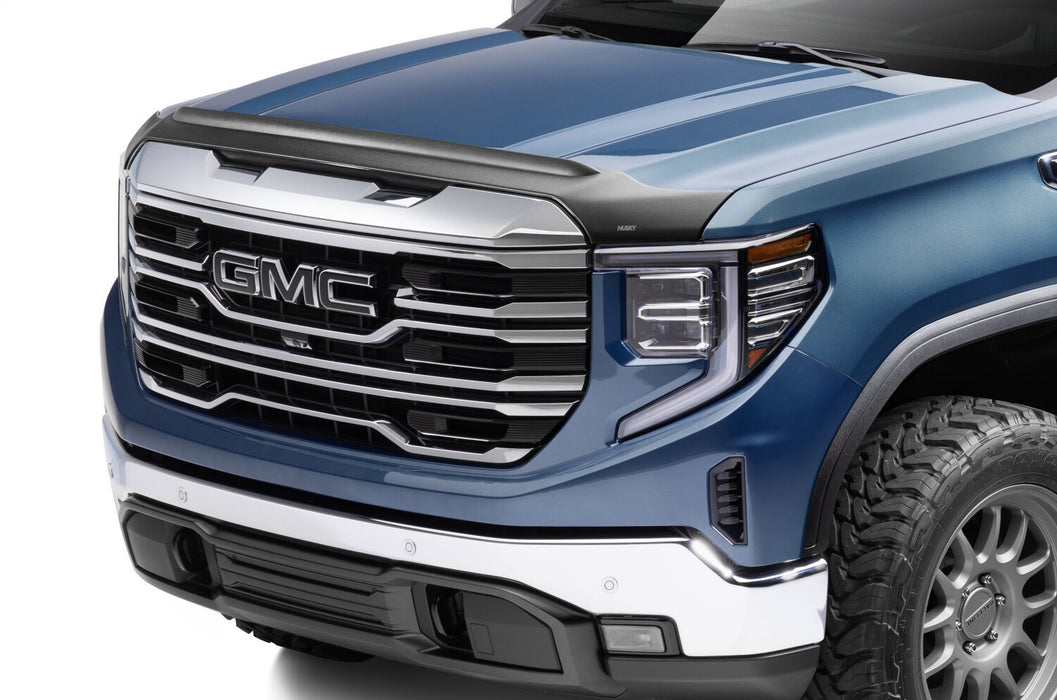 Husky Liners 2830167 Aeroskin II Hood Protector; Matte Black Low Profile for Select GMC Sierra