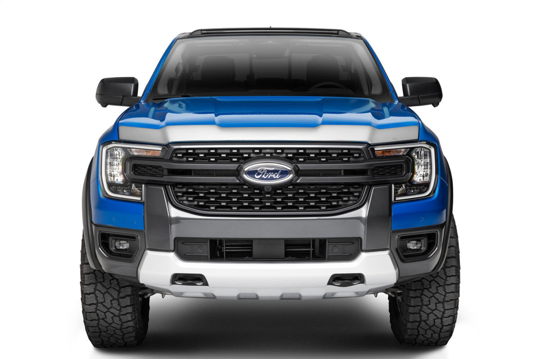 Husky Liners 2892266 Aeroskin Hood Protector; Chrome for Select Ford Ranger