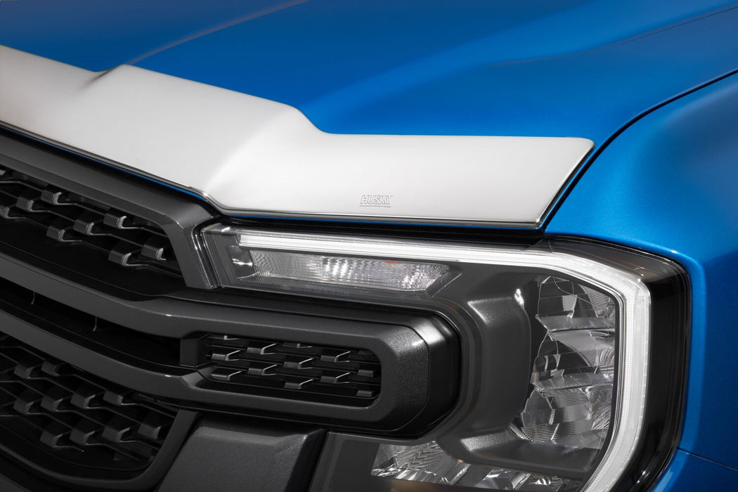 Husky Liners 2892266 Aeroskin Hood Protector; Chrome for Select Ford Ranger