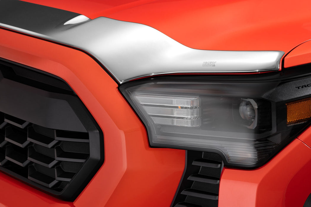 Husky Liners 2892279 Aeroskin Hood Protector; Chrome for Select Toyota 4Runner, Toyota Tacoma