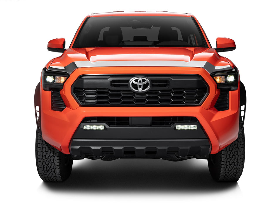 Husky Liners 2892279 Aeroskin Hood Protector; Chrome for Select Toyota 4Runner, Toyota Tacoma