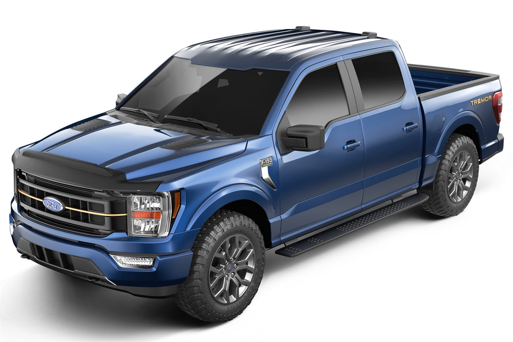 Husky Liners 2830229 Aeroskin II Hood Protector; Matte Black Low Profile for Select Ford F-150