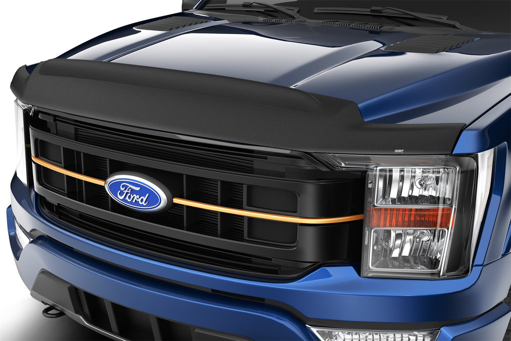 Husky Liners 2830229 Aeroskin II Hood Protector; Matte Black Low Profile for Select Ford F-150