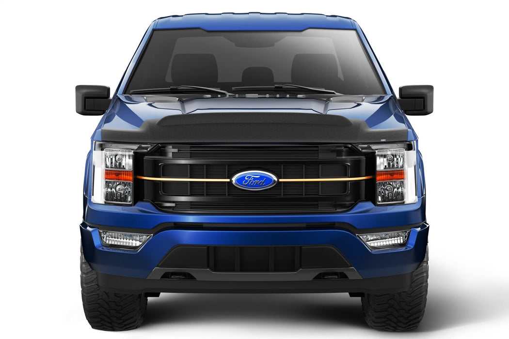 Husky Liners 2830229 Aeroskin II Hood Protector; Matte Black Low Profile for Select Ford F-150