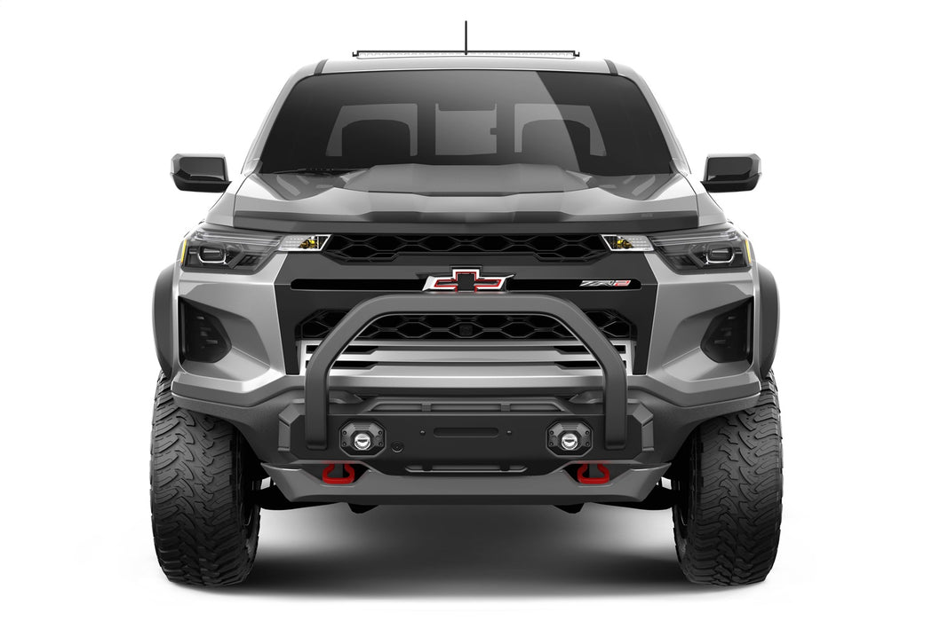 Husky Liners 2842245 Aeroskin Hood Protector; Smoke for Select Chevrolet Colorado