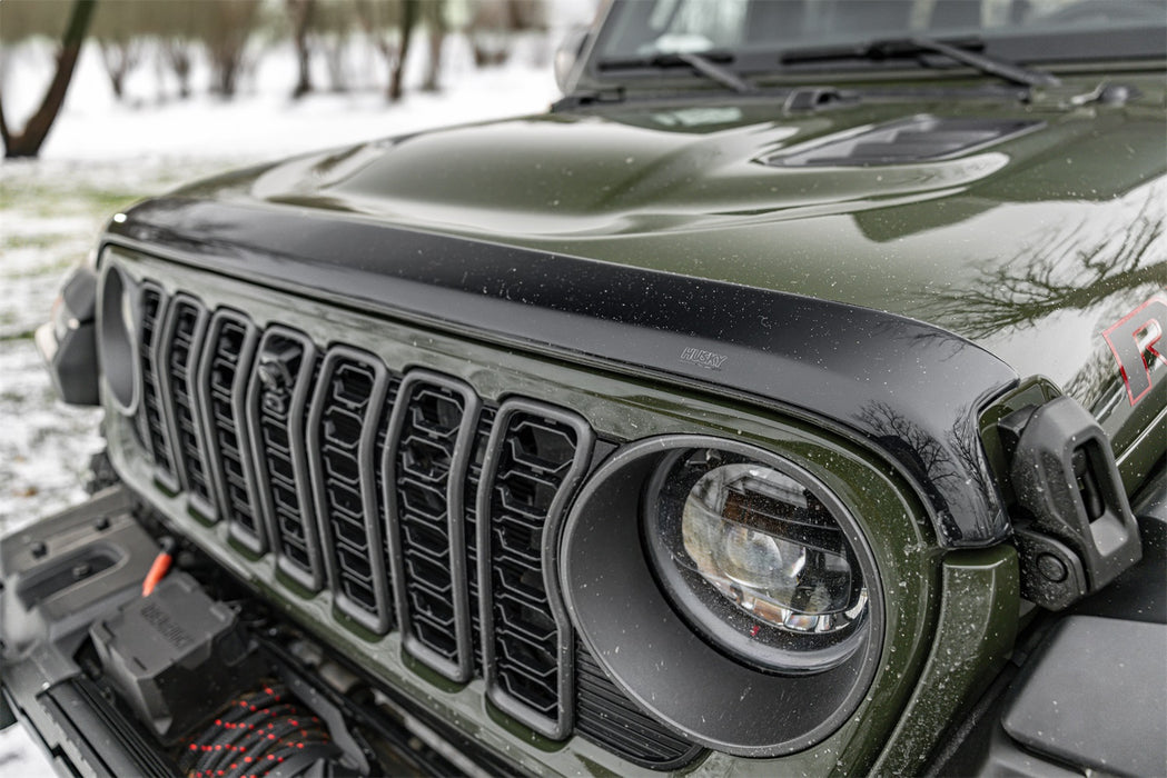 Husky Liners 2842156 Aeroskin Hood Protector; Smoke for Select Jeep Gladiator, Jeep Wrangler
