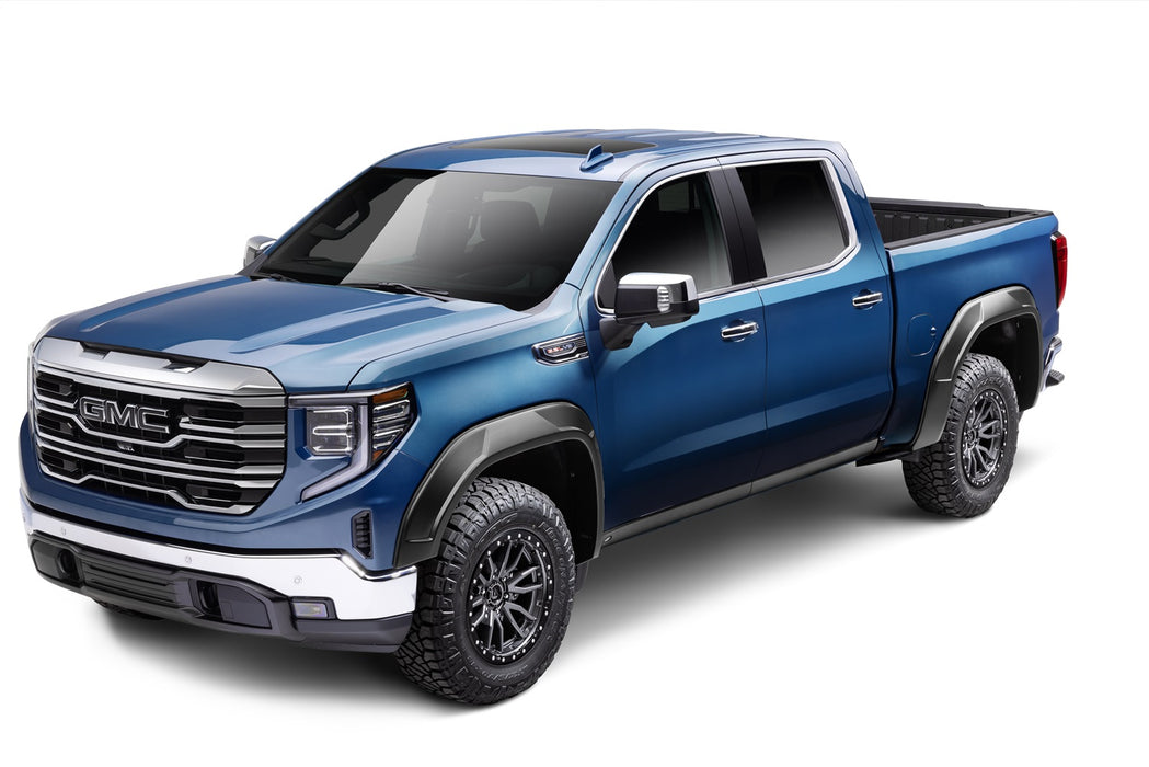Husky Liners 2804946 Husky Liners DRT Fender Flares Black Smooth Finish 4-Piece Set for Select GMC Sierra
