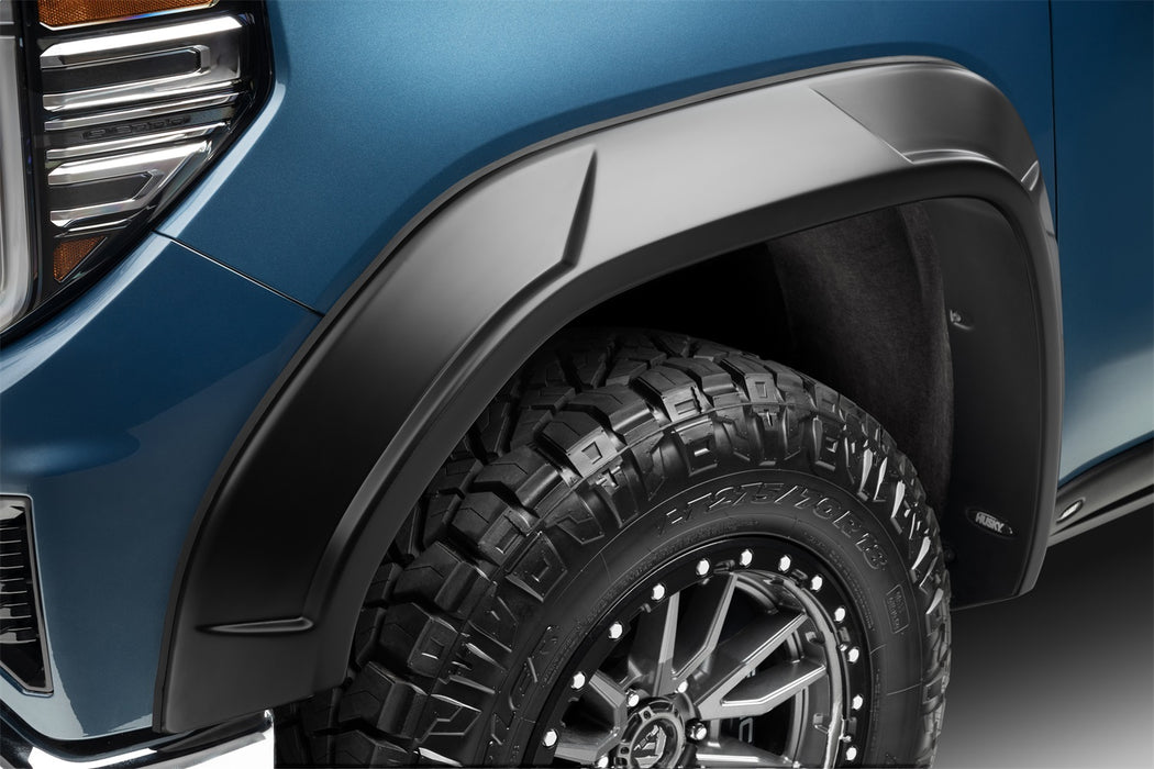Husky Liners 2804946 Husky Liners DRT Fender Flares Black Smooth Finish 4-Piece Set for Select GMC Sierra