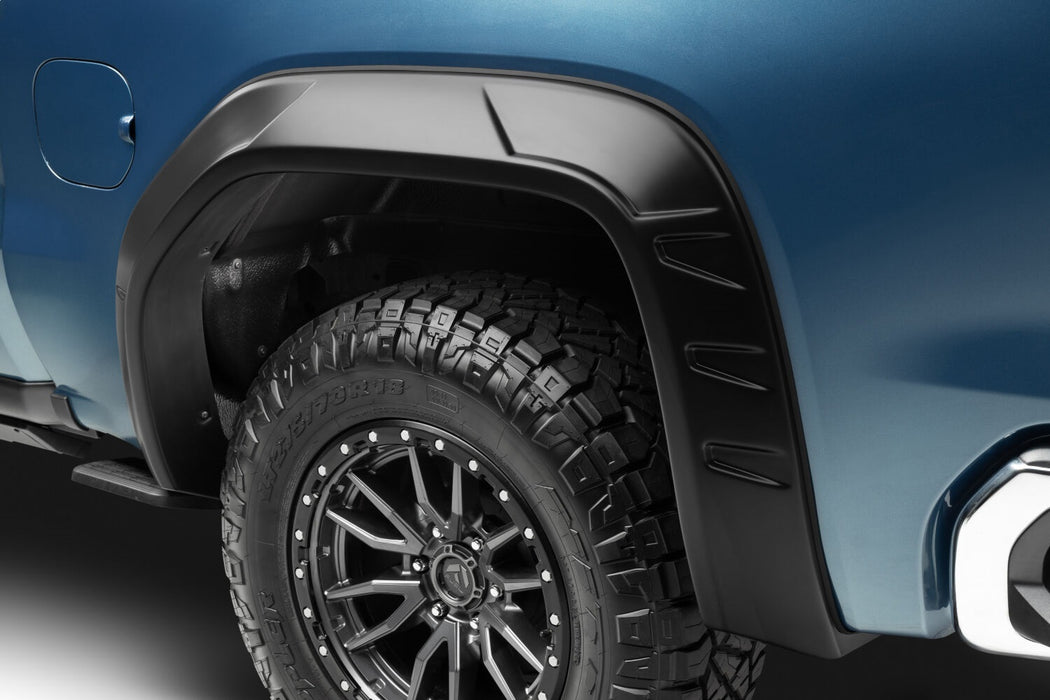 Husky Liners 2804946 Husky Liners DRT Fender Flares Black Smooth Finish 4-Piece Set for Select GMC Sierra
