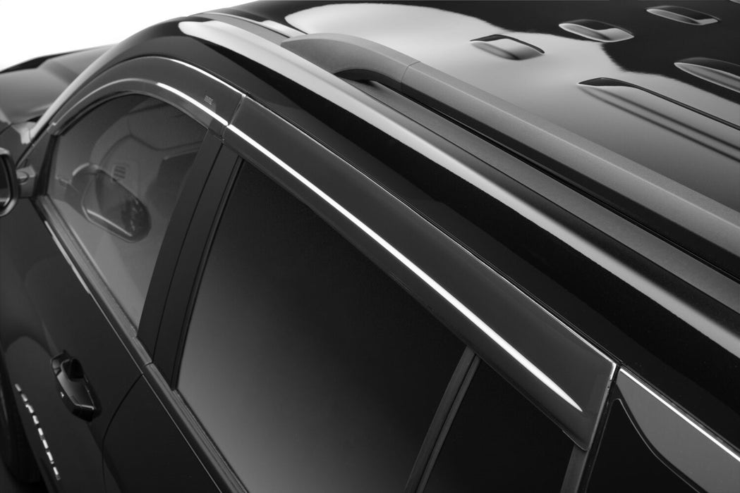Husky Liners 2854137 Low Profile Ventvisor Deflector; Smoke; Outside Mount; 4 pc. for Select Chevrolet Traverse
